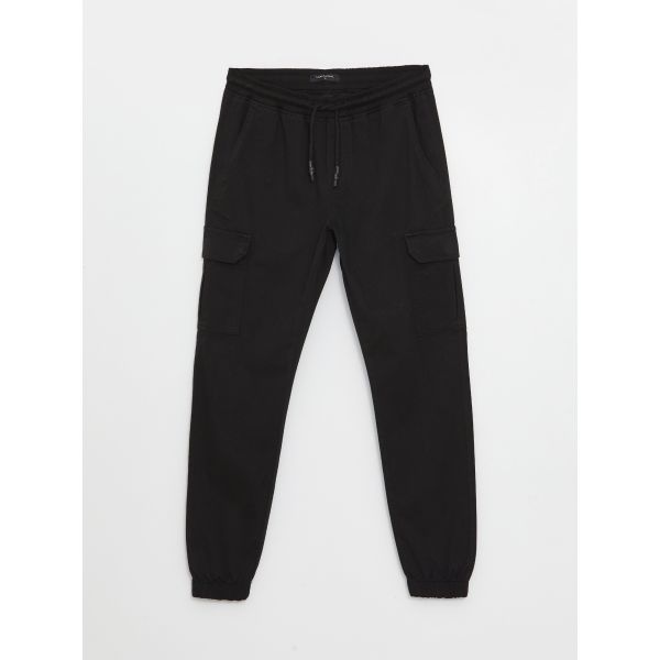 Slim Fit Gabardine Men's Jogger Trousers