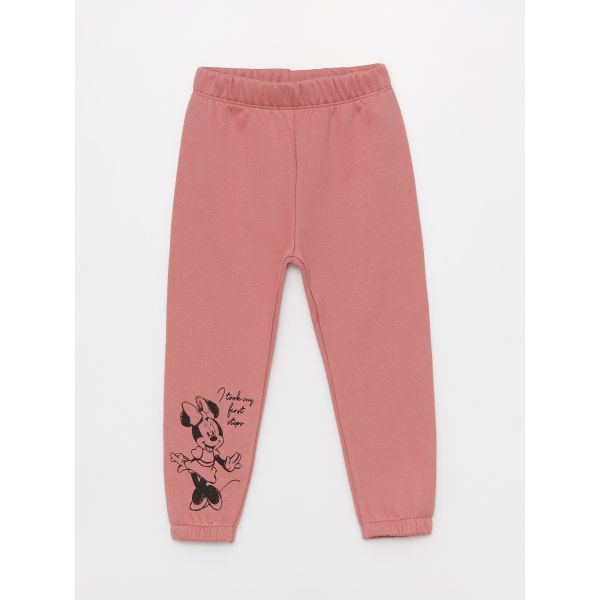 Minnie Mouse Printed Baby Girl Tracksuit Bottom