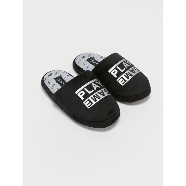 Printed Boy's House Slippers