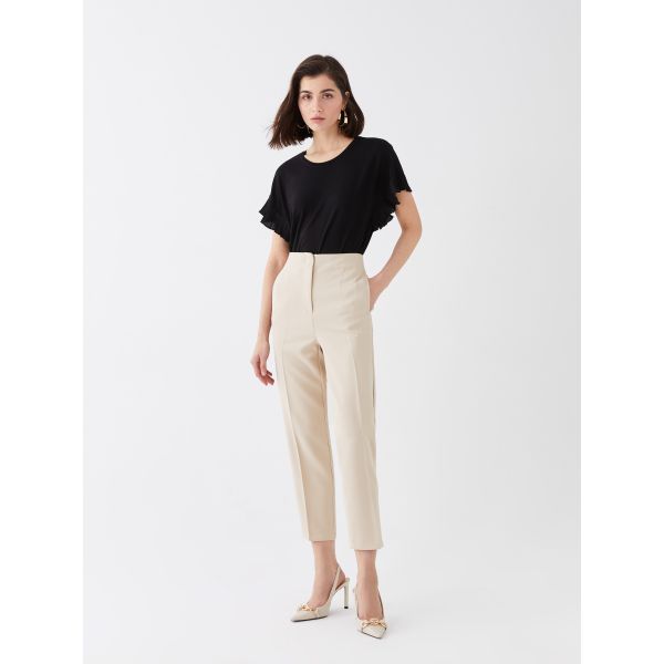 Women's Carrot Fit Regular Trousers