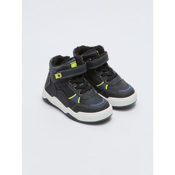 Lace And Velcro Fastening Baby Boy Sneakers