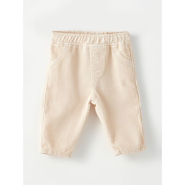 Elastic Waist Corduroy Baby Boy Pants