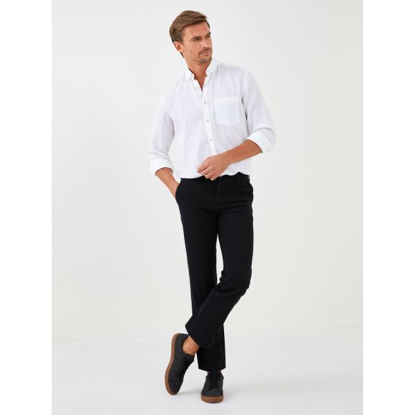 Wide Fit Men's Chino Trousers