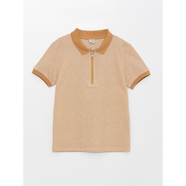 Polo Neck Short Sleeve Boy T-Shirt