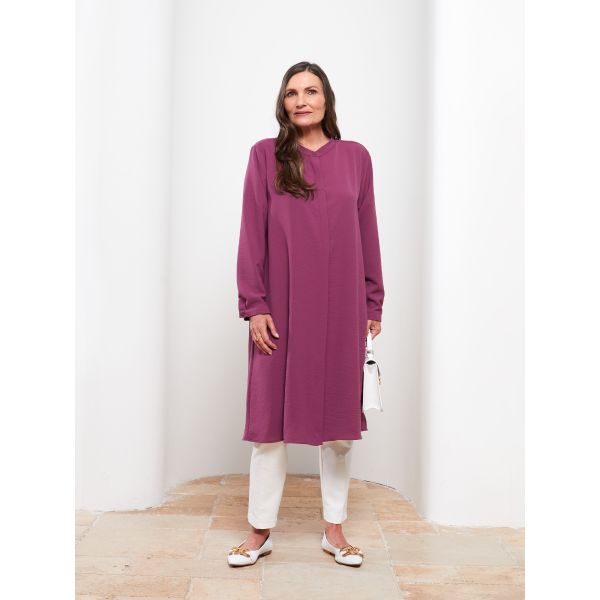 Grandad Regular Long Sleeve Women's Tunic