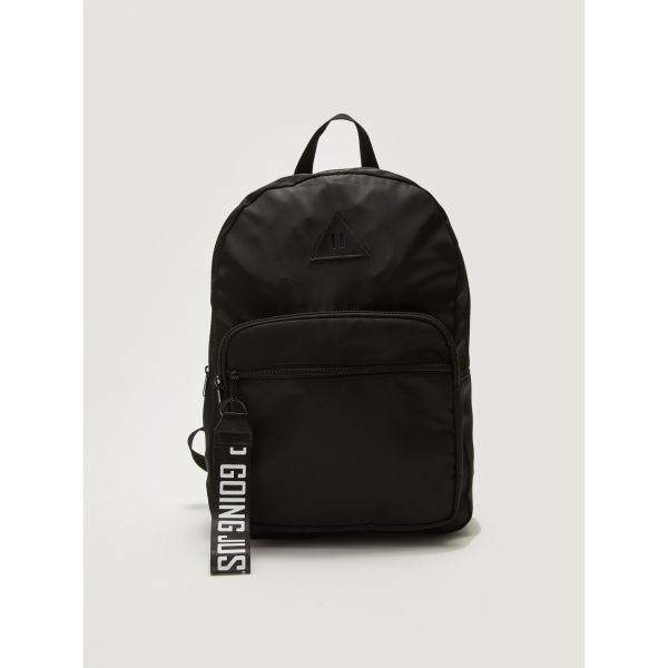 Letter Printed Men's Backpack