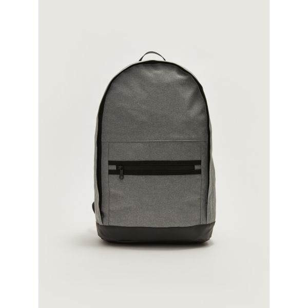 Men's Backpack in Textured Fabric