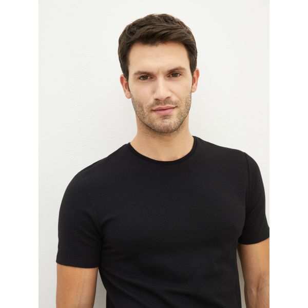 Crew Neck Short Sleeve Men's T-shirt