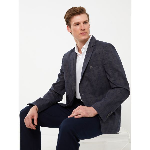 Standard Fit Men's Blazer Jacket