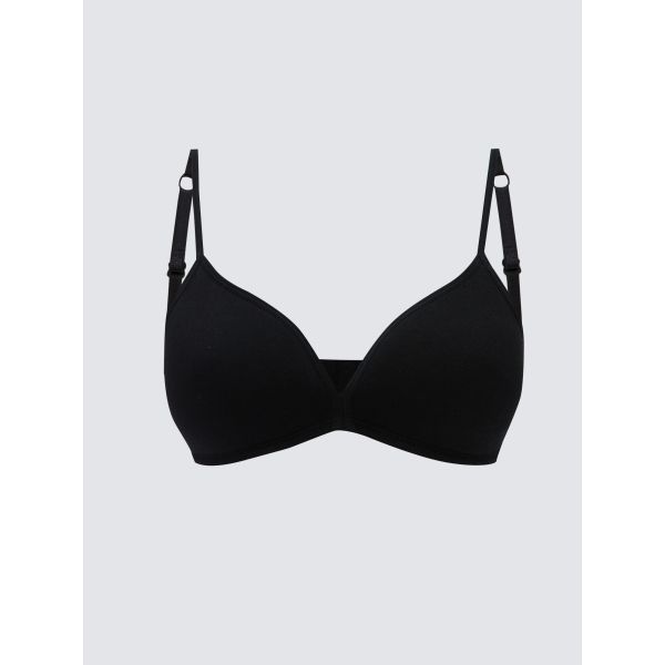 Non-wired Unfilled Straight First Bra