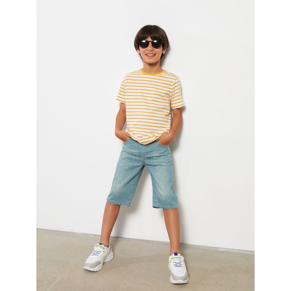 Cotton Basic Boy Jean Roller