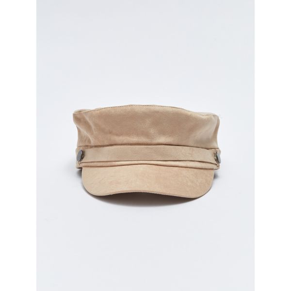 Suede Look Women's Sailor Hat