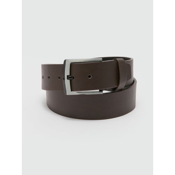 Leather Look Men's Belt