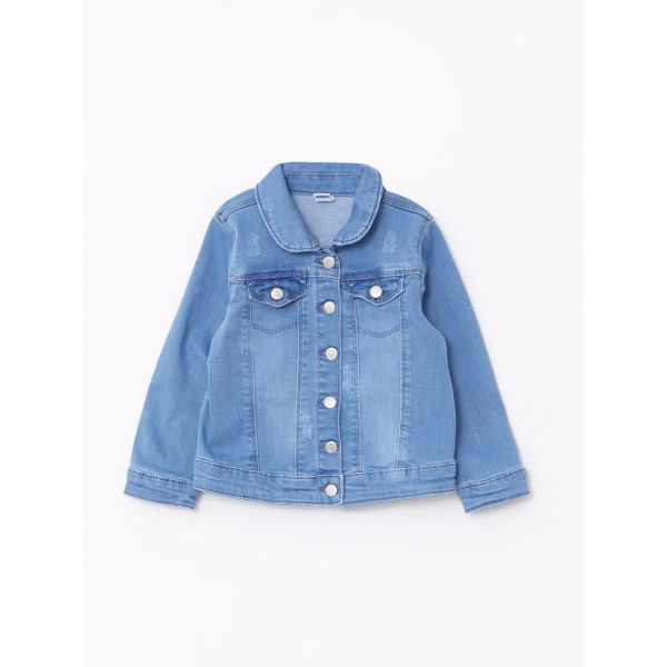 Long Sleeved Baby Girl Jean Jacket