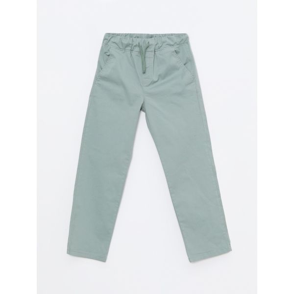 Elastic Waist Basic Boy Trousers