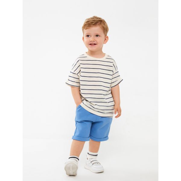 Baby Boy Shorts With Elastic Waist