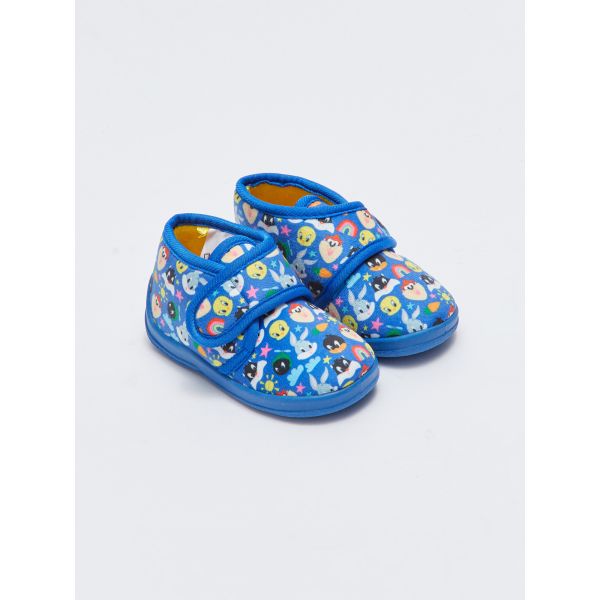 Printed Velcro Closure Baby Boy Panduf