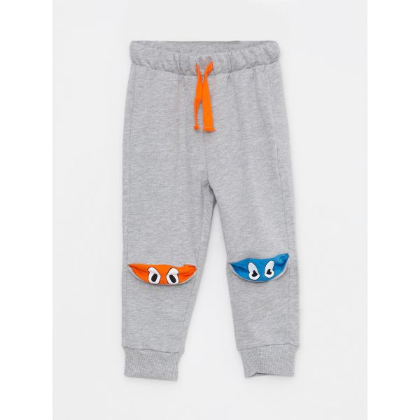 Elastic Waist Printed Baby Boy Sweatpants