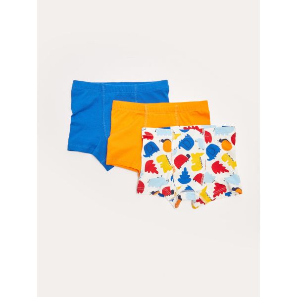 Elastic Waist Baby Boy Boxer 3-Pack