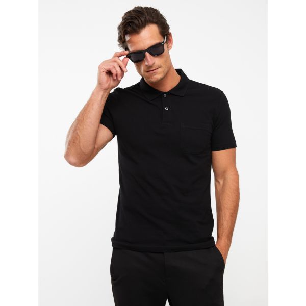 Polo Neck Short Sleeve Pike Men's T-shirt