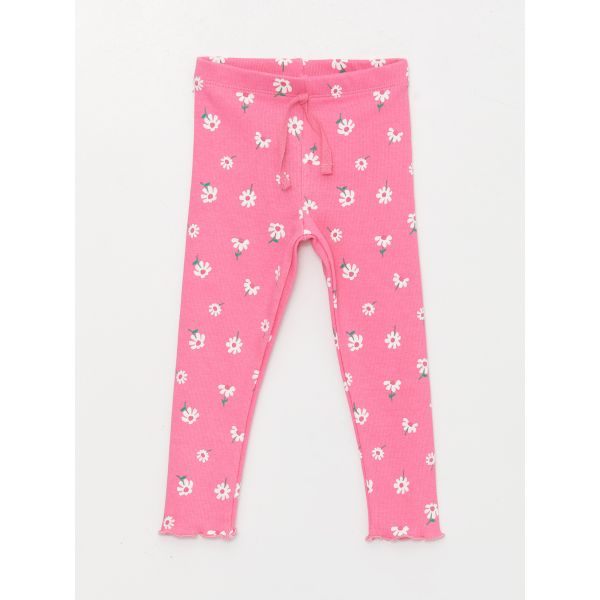 Elastic Waist Baby Girl Tights