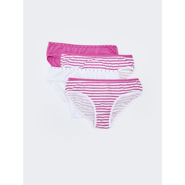 Cotton Girl Panties 4-pack