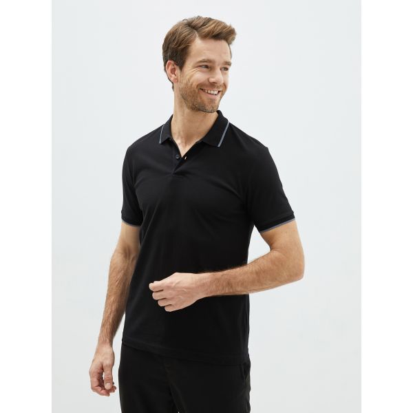 Polo Neck Short Sleeve Pike Men's T-shirt