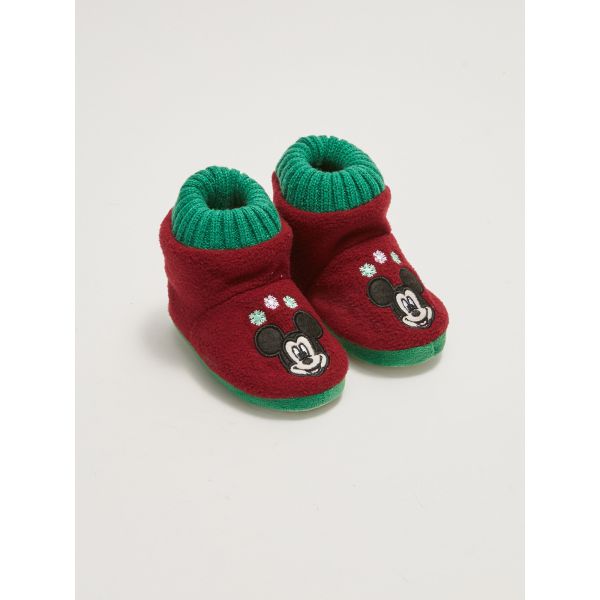 Minnie Mouse Licensed Elastic Baby Boy House Shoes