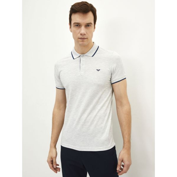 Polo Neck Short Sleeve Pike Men's T-shirt