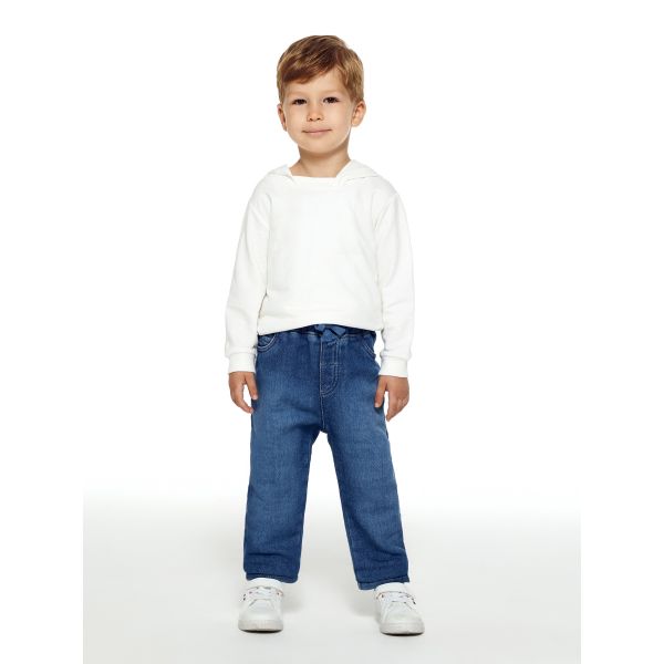 Elastic Waist Baby Boy Denim Trousers