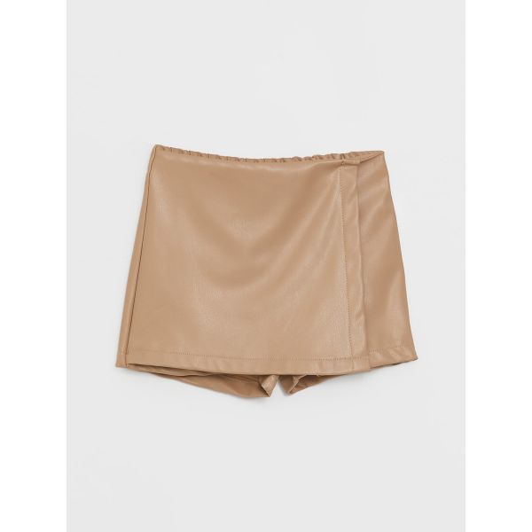 Basic Baby Girl Short Skirt With Elastic Waist