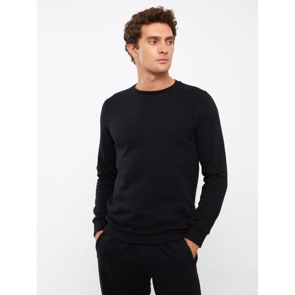 Crew Neck Long Sleeve Men's Sweatshirt