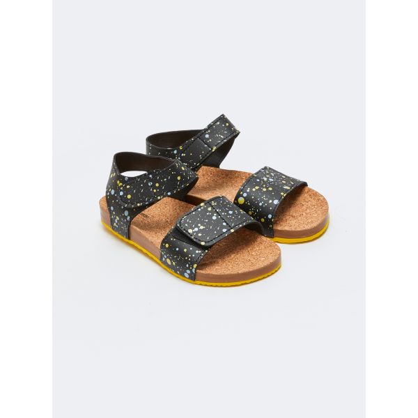 Printed Velcro Boy Sandals