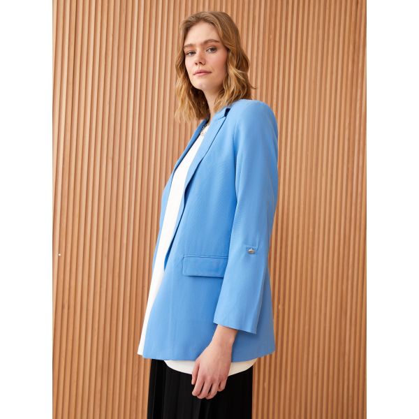 Regular Long Sleeve Women's Blazer Jacket