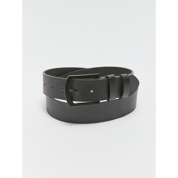 Leather Look Men's Belt