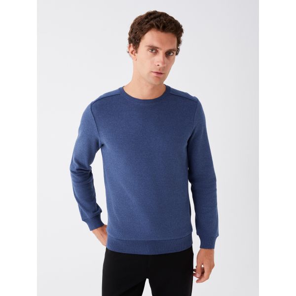 Crew Neck Long Sleeve Men's Sweatshirt