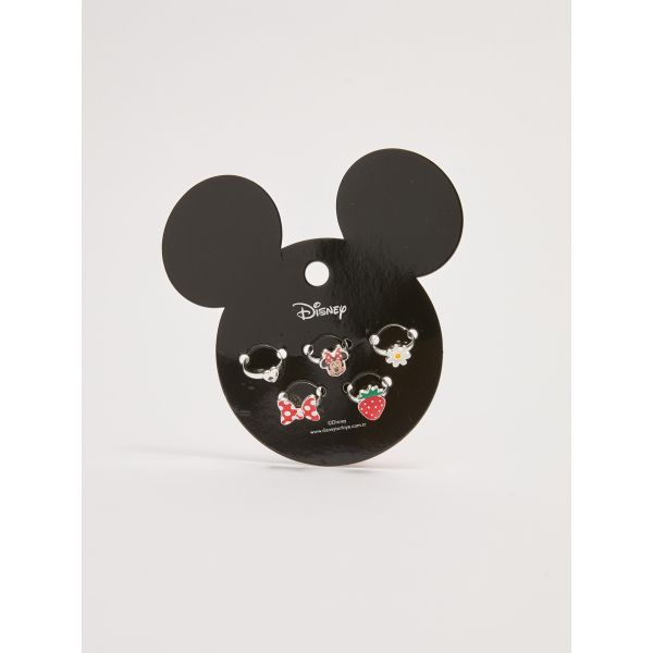 Minnie Mouse Licensed Girl's Ring 5 Pcs