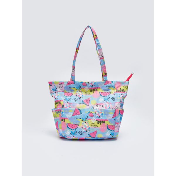 Printed Women's Beach Bag