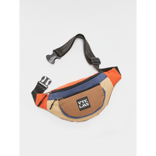 Label Detailed Men's Waist Bag