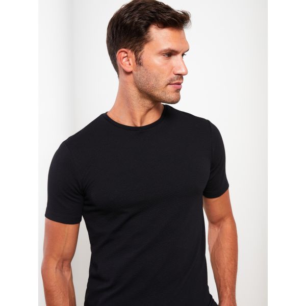 Crew Neck Short Sleeve Men's T-shirt