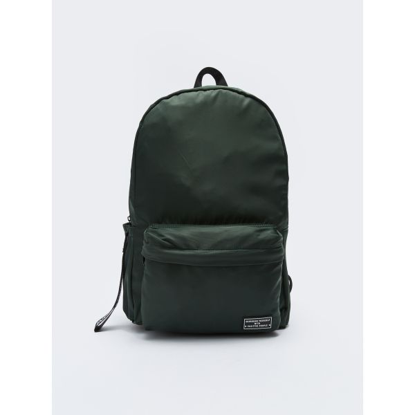 Letter Printed Men's Backpack