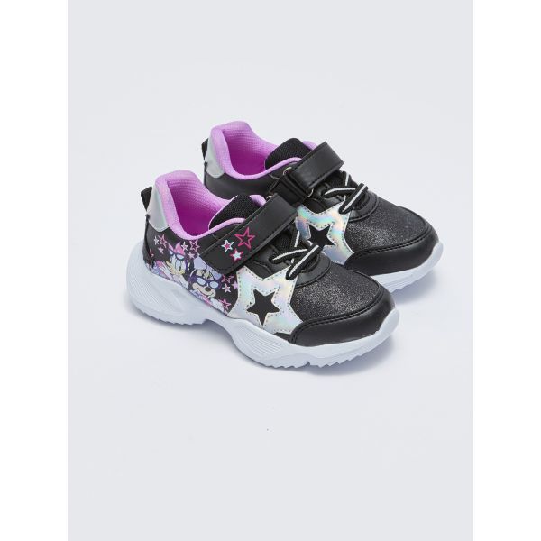 Minnie Mouse Licensed Velcro Girls Sports Shoes