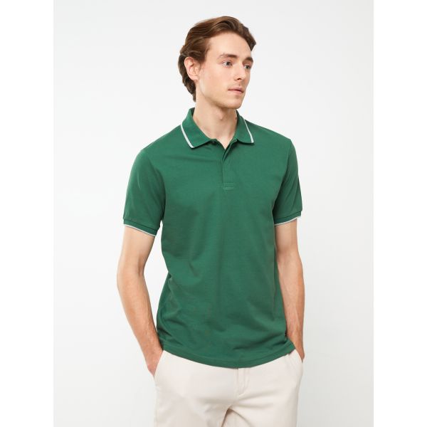 Polo Neck Short Sleeve Pike Men's T-shirt