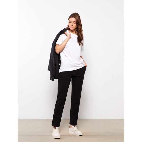 Elastic Waist Regular Women's Sweatpants