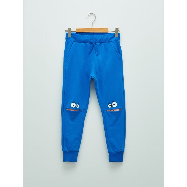 Elastic Waist Printed Boy Jogger Sweatpants