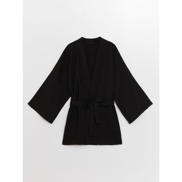 Shawl Collar Plain Oversize Women's Kimono