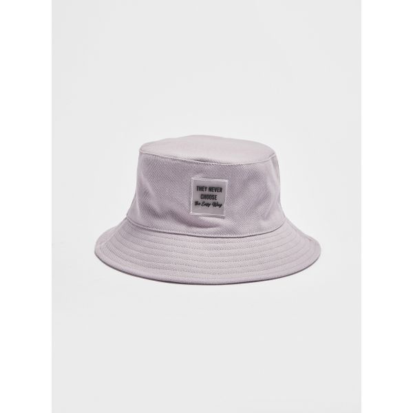 Label Printed Women's Bucket Hat