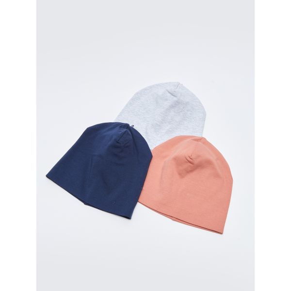 Basic Baby Girl Beret 3-Pack