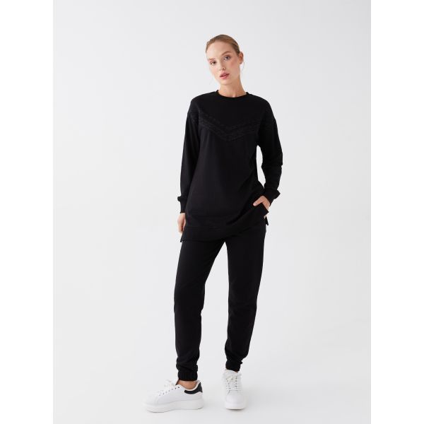 Women's Elastic Waist Regular Jogger Sweatpants