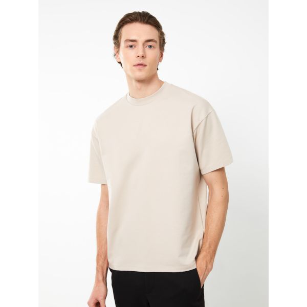 Crew Neck Short Sleeve Men's T-shirt